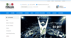 Desktop Screenshot of italiastrumentimusicali.com